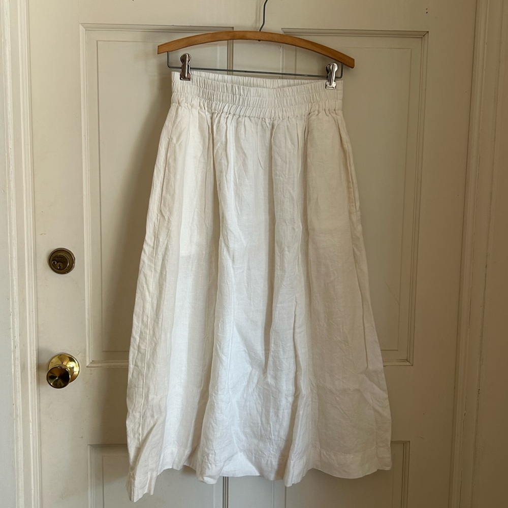 NPL white skirt